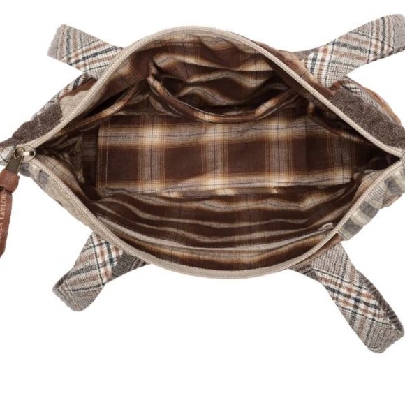 Bella Taylor Millsboro Taylor Patch work Shoulder Bag - Picture 3 of 3